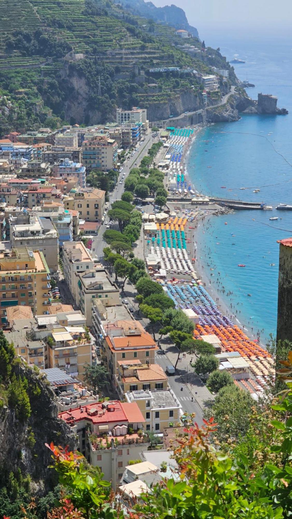 Galene - Beachfront In Costa D'Amalfi Maiori Exterior foto